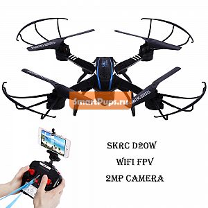  SKYC D20W FPV RC  Drone Wi-Fi 2-  2.4  4 CH 6   3D  RTF  RC   