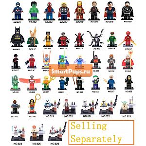   XH   Super Heroes  Minifigure Fastic    Ghostbusters    Decool