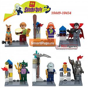   10449-10454 Scooby Doo /   Minifigures Building Blocks     boysToys
