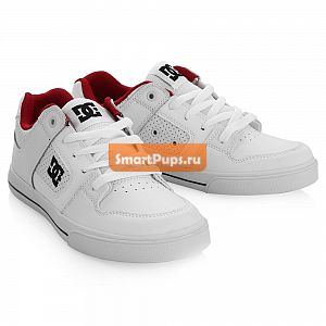 DC SHOES    DC SHOES 301069B,  36,5,  WWA WHITE/WHITE/ATHLETIC RED