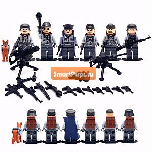  6 .   Legoelied     Gun   CS SWAT   Minifigures    