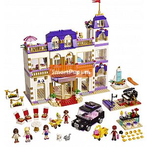  BELA   Heartlake Grand Hotel         Minifigures Marvel  Legoe