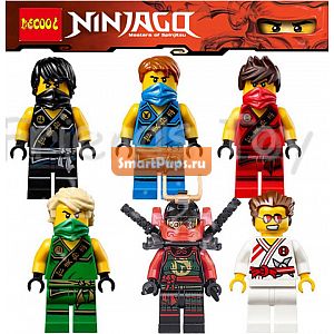  6 . NINJAGO Minifigures     Nya Craffin         Lego