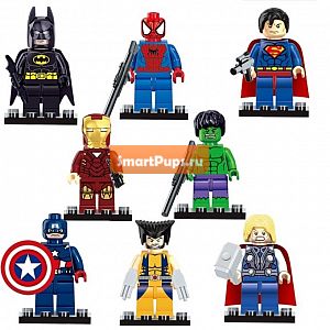   Marvel DC Super Heroes  8 .  Minifigures         ,   lego