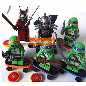  6 ./. TMNT Teenage Mutant Ninja Turtles      Minifigures     lego