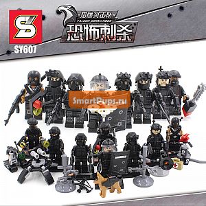  8 ./ SWAT  Minifigures            legoes