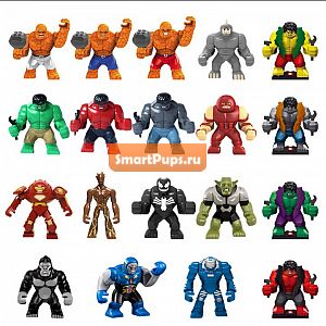     Minifigures Decool Marvel Super Hero    Buster  Ironman    Legoed