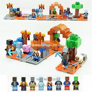  8 . 8  1   legoelied  Minecrafted Minifigures Building Blocks      