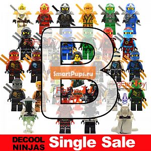   Decool  Minifigures Ninjagoed    ,   Legoes    Skybound -