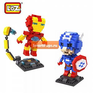  Marvel Super Hero  LOZ  Building Blocks  DIY    Brinquedos Meninos