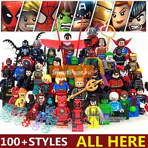  100 +    DC Marvel Super Heroes     Minifigures      