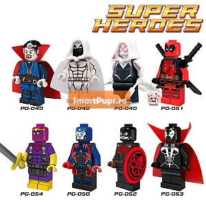  1 .  Minifigures Marvel Super Heroes   Atom     Spawn  