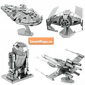  3D     Star Wars R2D2 X-Wing  AT-AT  Droid Tie Fighter  DIY   