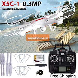    X5C-1 2.4  4CH 6-Axis      Drone  0.3MP HD   