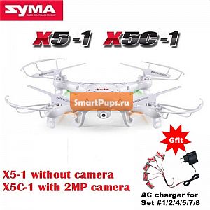  SYMA X5C-1 (  SYMA X5C) RC ,   6 ,    ,    2- HD   X5   