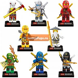  8 ./  Legoes Ninjagoes Minifigures       Jay  Nya     