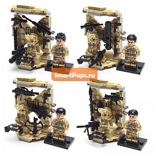  4 . SWAT   Minifigures Set         Christma   legoed