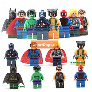  8 .  Marvel DC Super Heroes  Ironman  Minifigures      Legoe  