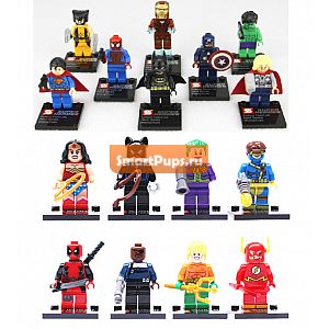  8 . Super Heroes        Set  Marvel     Legoe