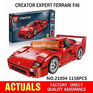    21004 F40  Car1158pcs    Minifigures    LEGOe 10248  