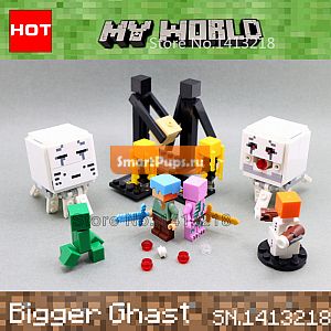   Ghast   legoelied  Creeper  Pigman   Enderman Blaze Minecrafted Minifigure Building Block  