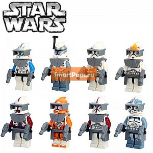  Star Wars Minifigures        Trooper  wolfpack     Legoes