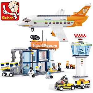       lego city International Airport 3D        