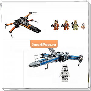  740 .   05029 05004 Star Wars Rebel X-wing fighter       LEgoe75149 Minifigures