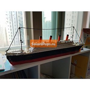       lego city RMS Titanic  3D        