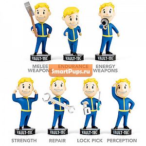  1 . Gaming Heads Fallout 4 Vault Boy  Bobbleheads   